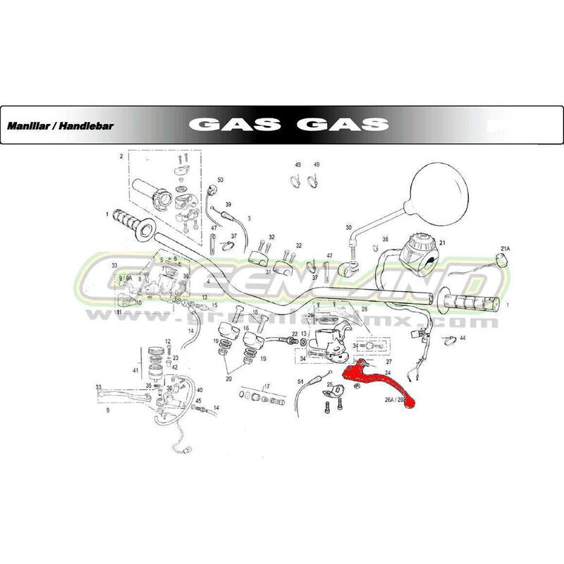 Gas Gas Originalteil E200701