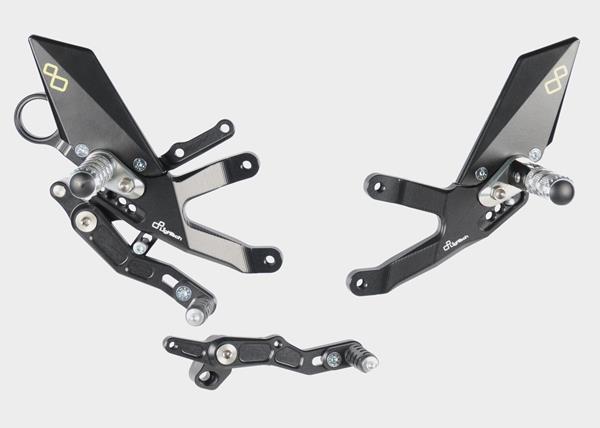 LighTech Rastenanlage S1000RR `15-18 passend für BMW
