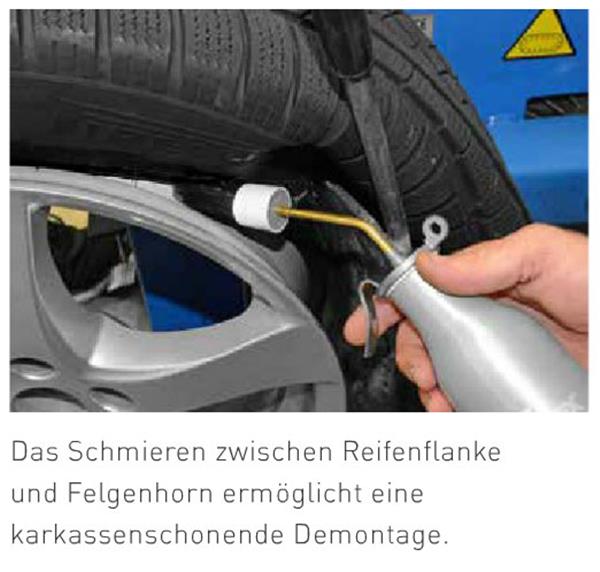 TMF Dispenser für Reifenmontagefluid