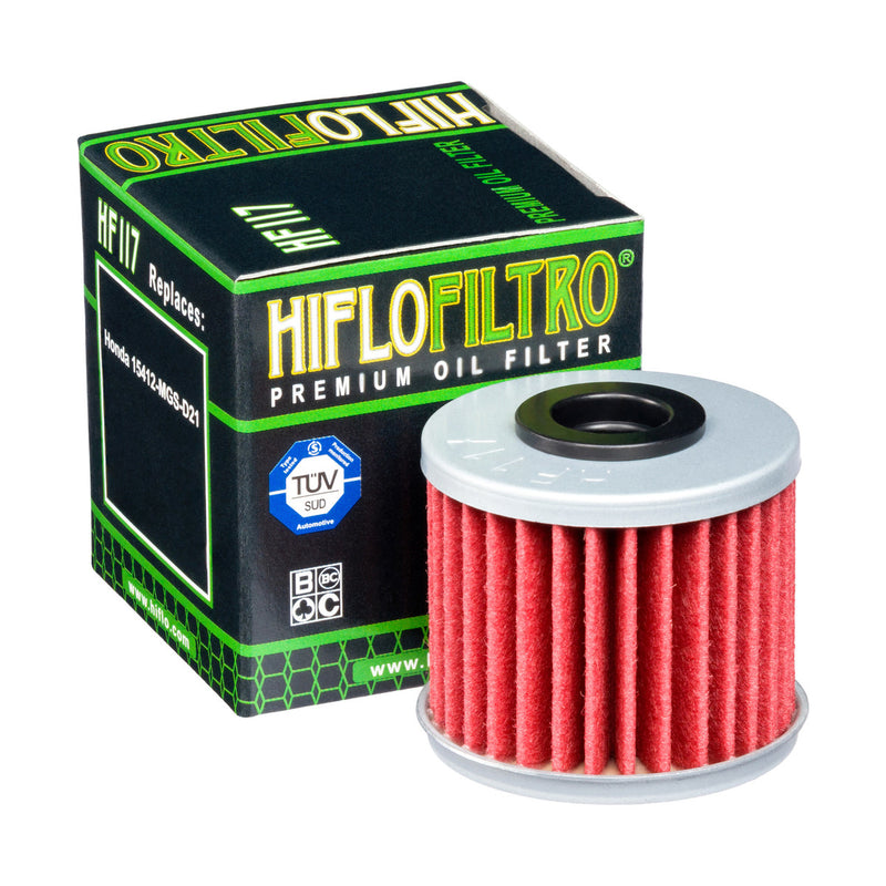 HifloFiltro HF117 Ölfilter passend für Honda