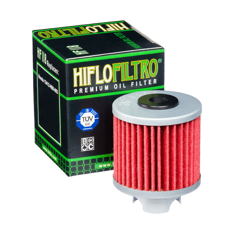 HifloFiltro HF118 Ölfilter passend für Honda