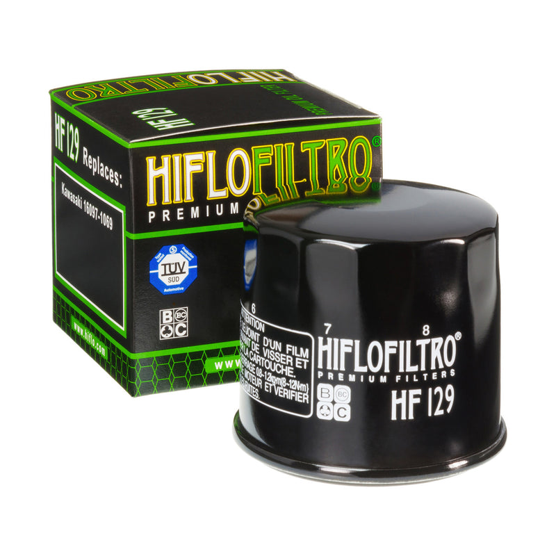 HifloFiltro HF129 Ölfilter passend für Kawasaki, Arctic Cat und Cushman