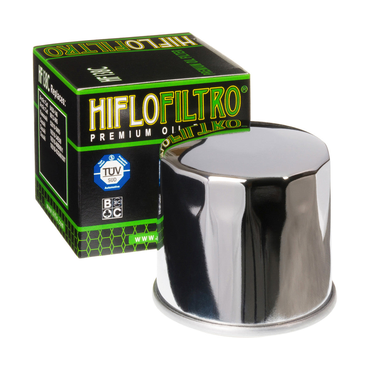 HifloFiltro HF138 Ölfilter passend für Kawasaki, Suzuki und Aprilia