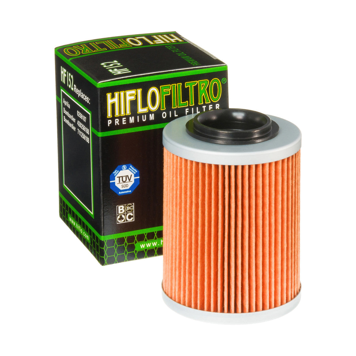 HifloFiltro HF152 Ölfilter passend für Aprilia, Can-Am und Bombardier