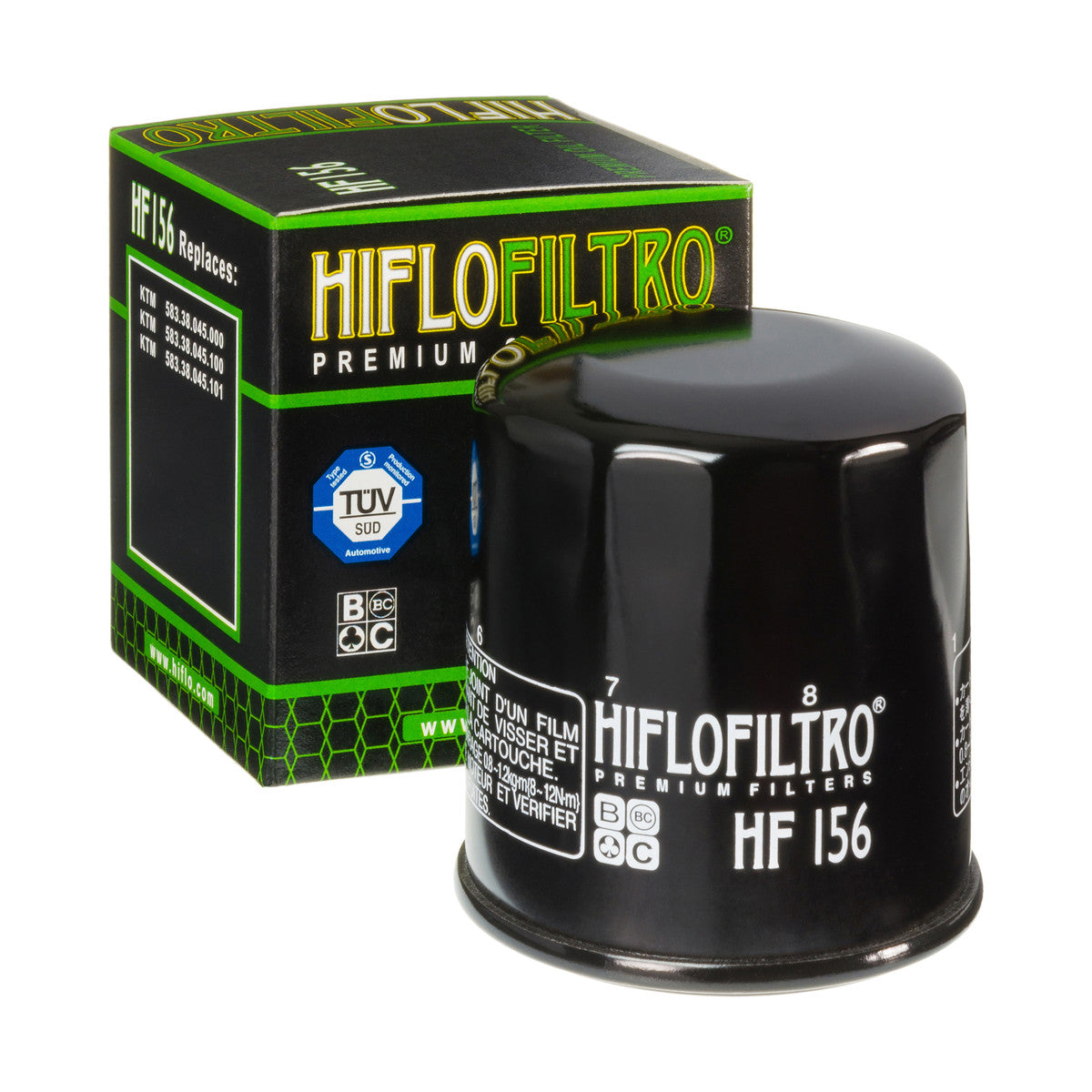 HifloFiltro HF156 Ölfilter passend für KTM