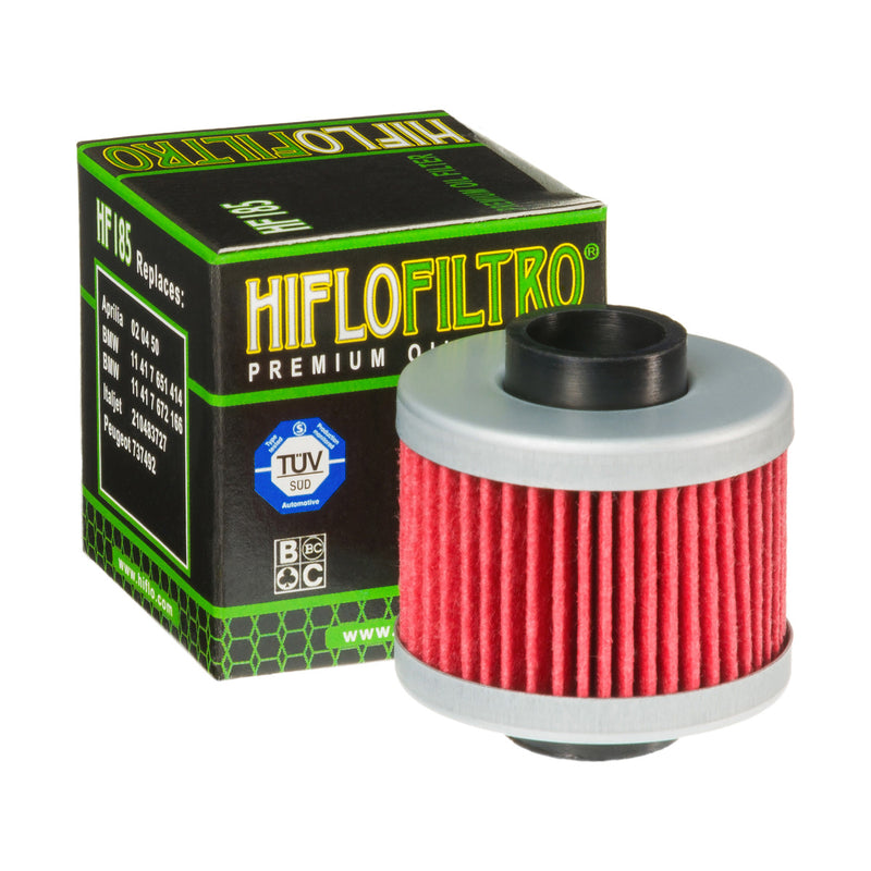 HifloFiltro HF185 Ölfilter passend für BMW, Aprilia und Adly