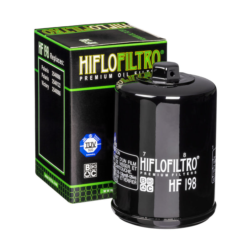HifloFiltro HF198 Ölfilter passend für Polaris, Indian und Victory