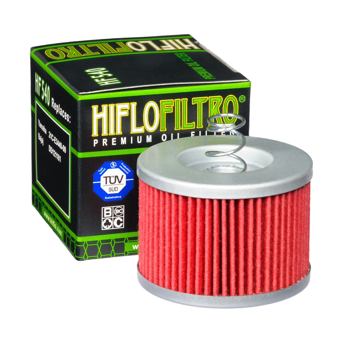 HifloFiltro HF540 Ölfilter passend für Yamaha und Bajaj