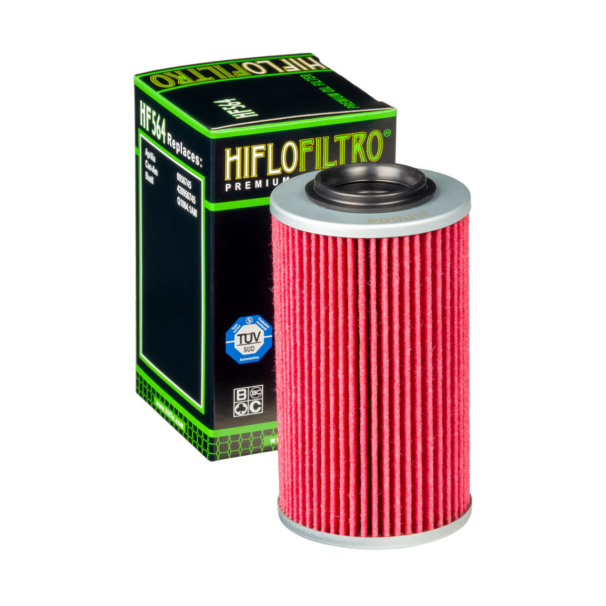 HifloFiltro HF564 Ölfilter passend für Aprilia, Can-Am und Buell
