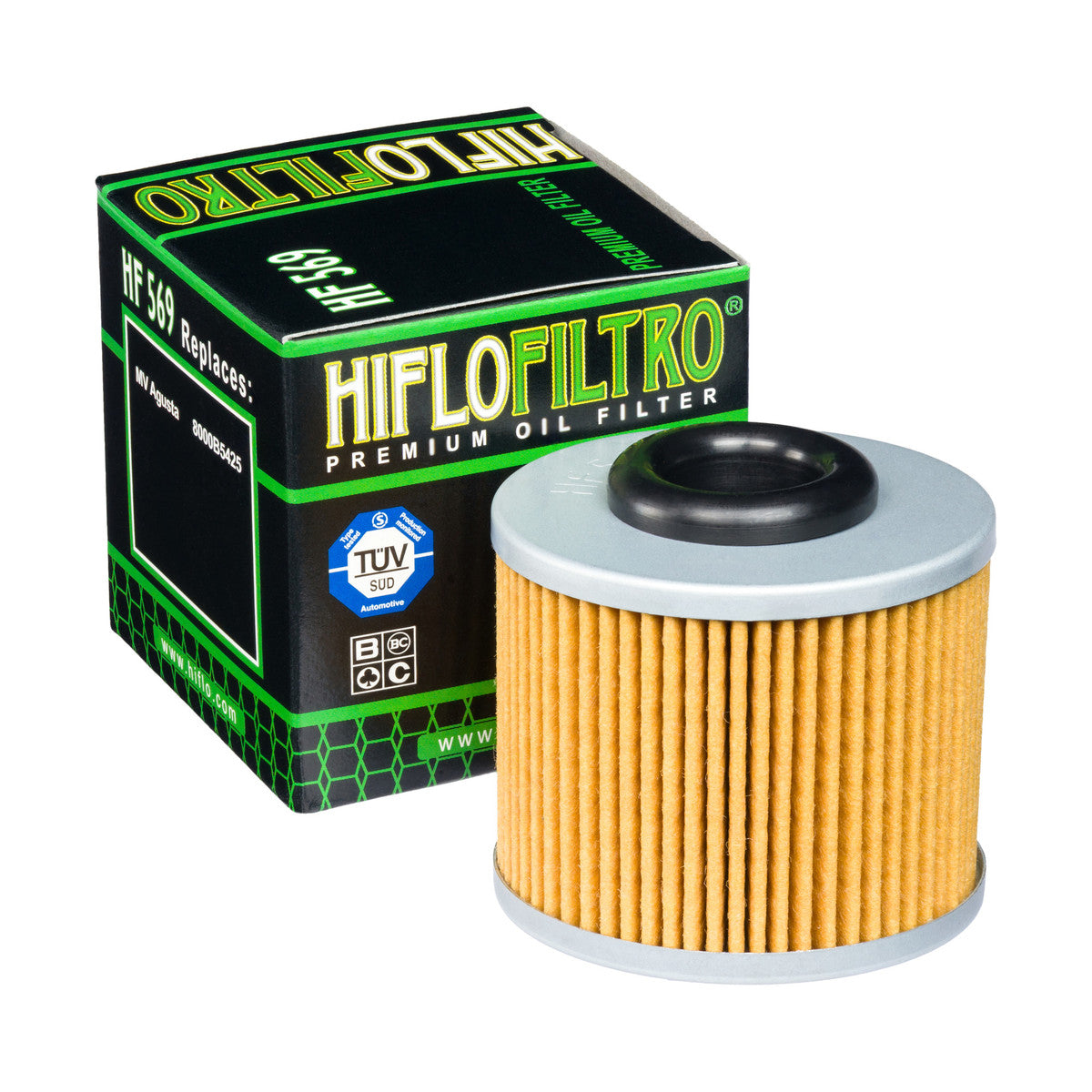 HifloFiltro HF569 Ölfilter passend für MV Agusta