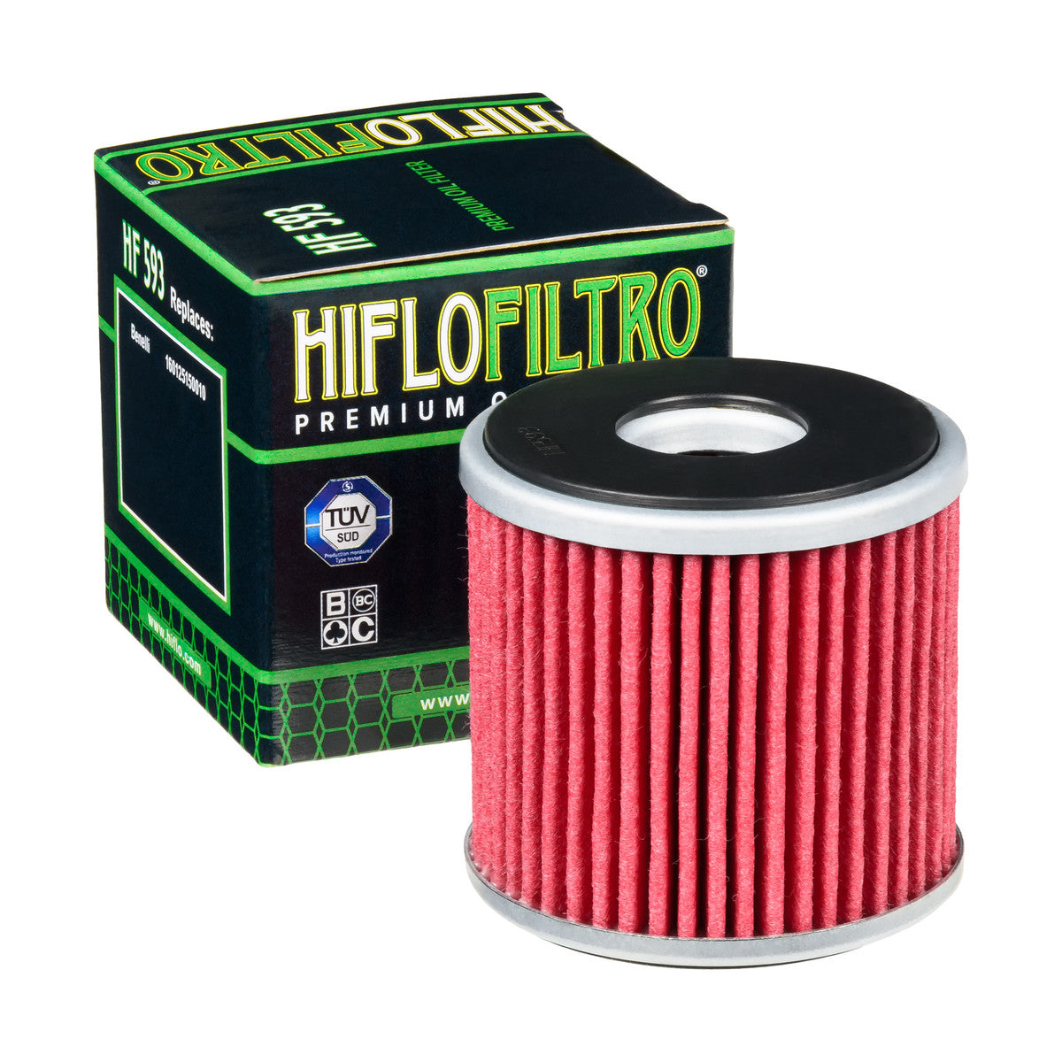 HifloFiltro HF593 Ölfilter passend für Benelli