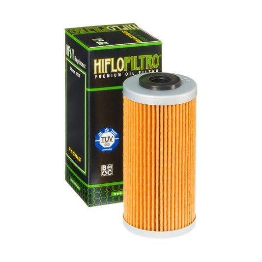 HifloFiltro HF611 Ölfilter passend für BMW, Husqvarna und Sherco