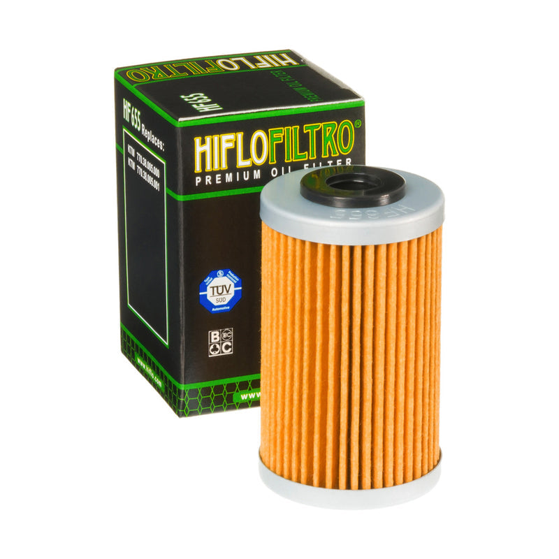 HifloFiltro HF655 Ölfilter passend für KTM, Husqvarna und Husaberg