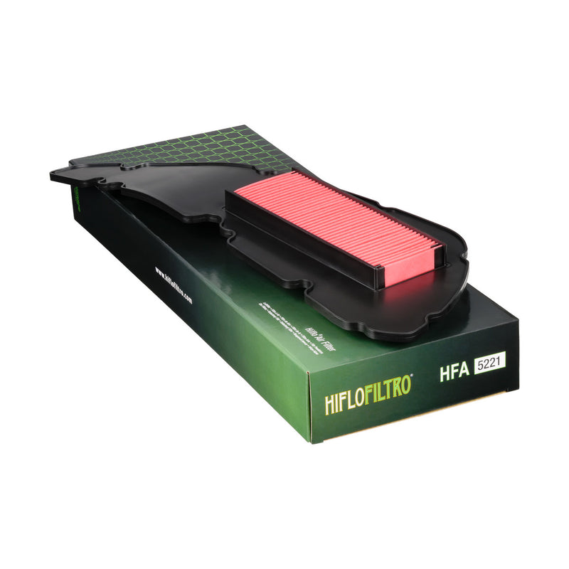 HifloFiltro HFA5221 Luftfilter passend für Piaggio 400 Beverly 4T-4V HPE ABS Euro 5