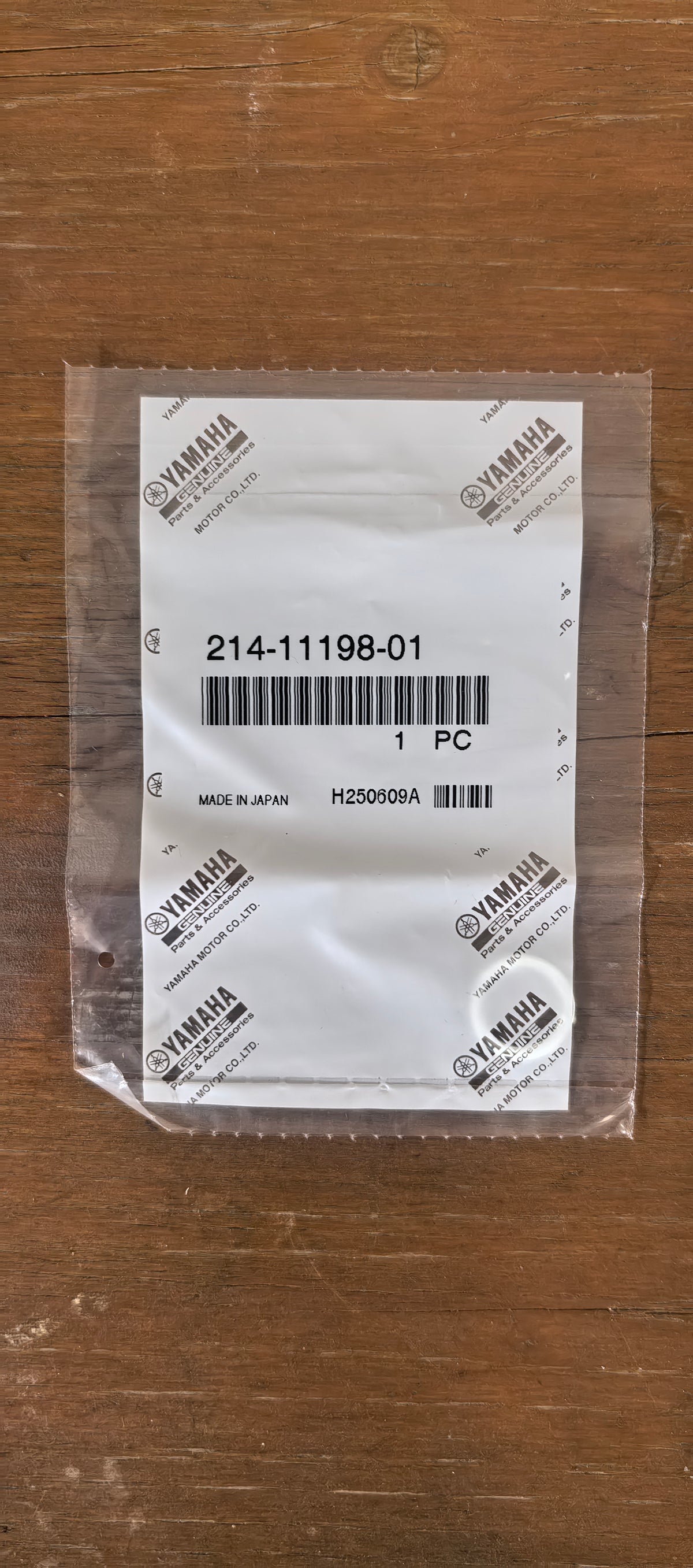 Yamaha oil drain plug gasket – original spare part 214111980100