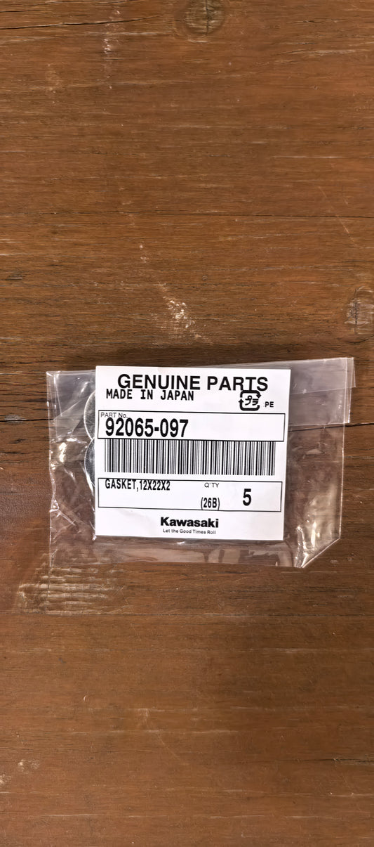 Kawasaki Original Ablassschrauben-Dichtung 92065097