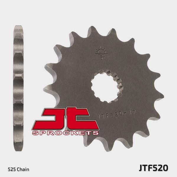 Ritzel vorne JT JTF520.17, 17 Zähne Teilung 525