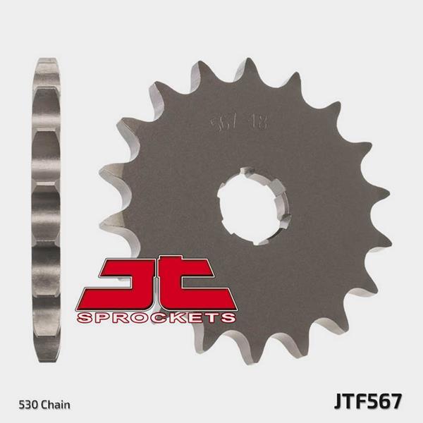 Ritzel vorne JT JTF567.17, 17 Zähne Teilung 530