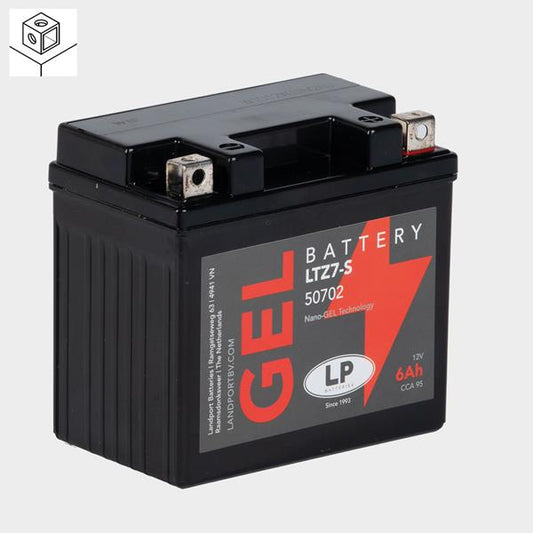 Landport Motorradbatterie LTZ7-S 12V 6Ah