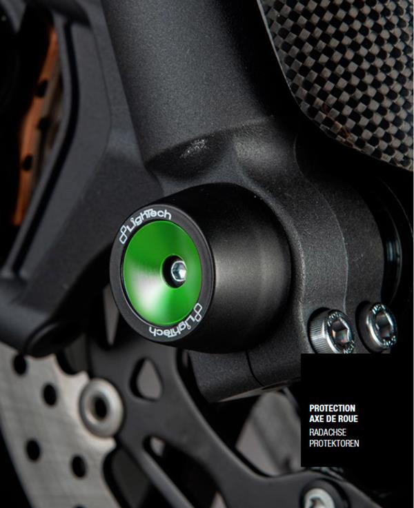 LighTech Achsprotektorset Z900 `17- passend für Kawasaki