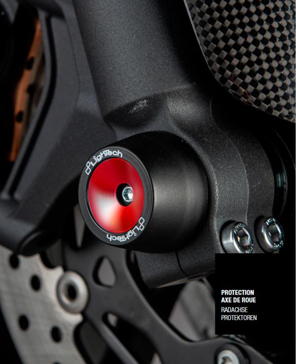 LighTech Achsprotektorset CBR 1000RR`17- passend für Honda