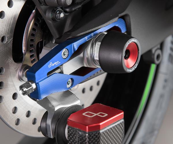 LighTech Kettenspanner YZF-R6 -`16 blau passend für Yamaha