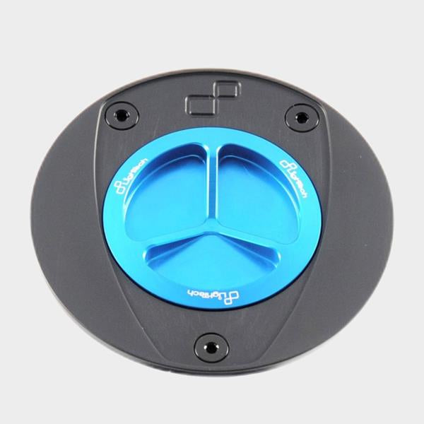 LighTech Tankdeckel Suzuki schwarz/blau