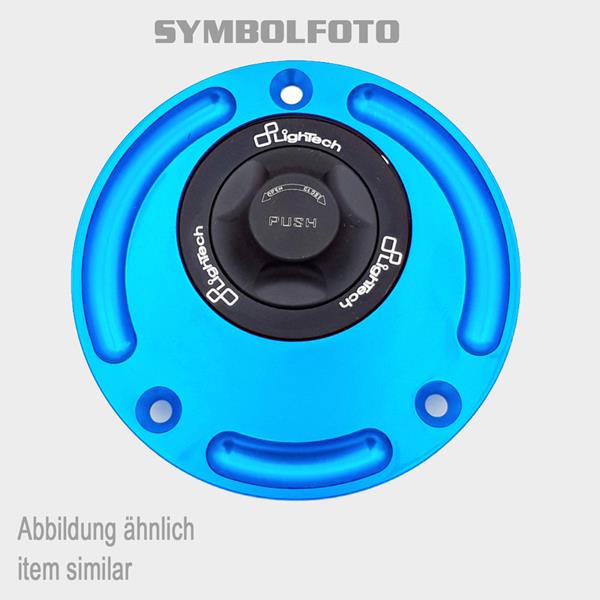 LighTech Tankdeckel Suzuki schwarz/blau passend für Suzuki