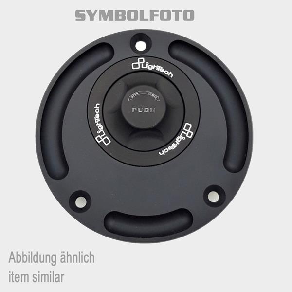 LighTech Tankdeckel Suzuki schwarz passend für Suzuki