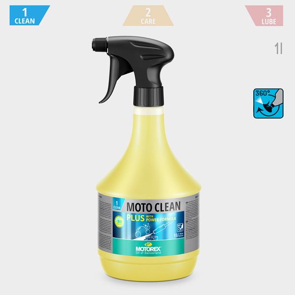 Motorex MotoClean Plus Sprühflasche 1lt