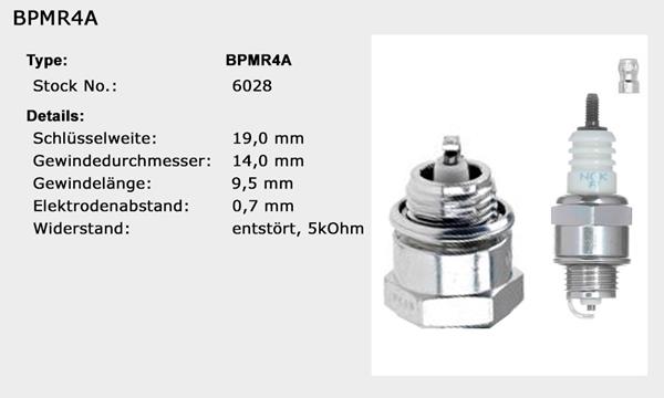 NGK Zündkerze BPMR4A
