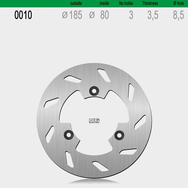 Bremsscheibe NG010 passend für Rieju