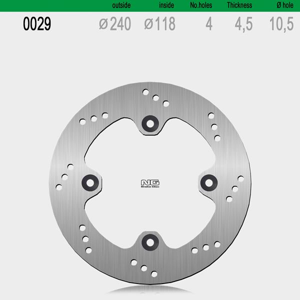 Bremsscheibe NG029 passend für Suzuki