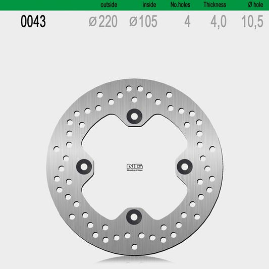 Bremsscheibe NG043