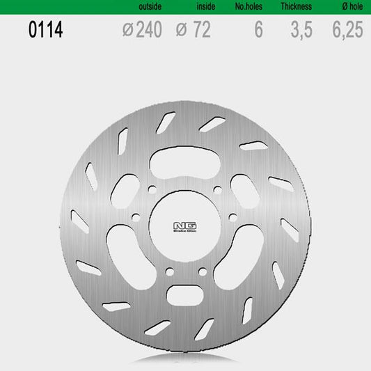 Bremsscheibe NG114 passend für Beta und KTM