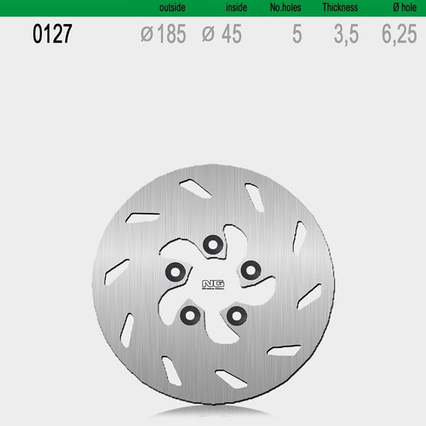 Bremsscheibe NG127 passend für Beta und KTM