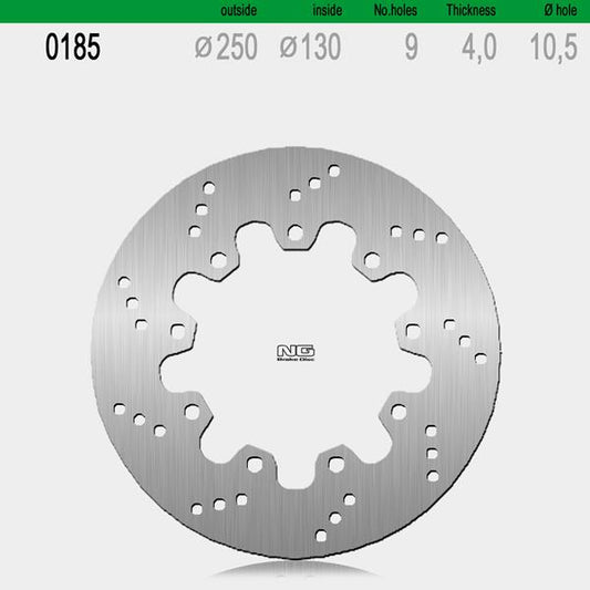 Bremsscheibe NG185 passend für Kawasaki