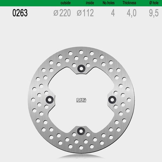 Bremsscheibe NG263 passend für Husqvarna