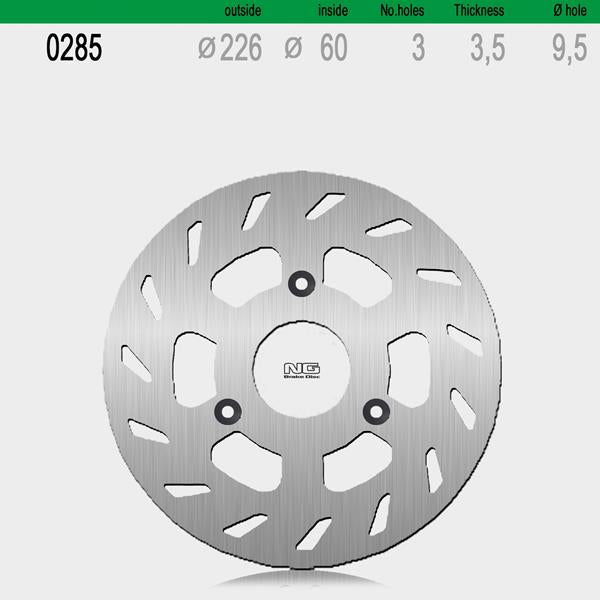 Bremsscheibe NG285 passend für Kymco