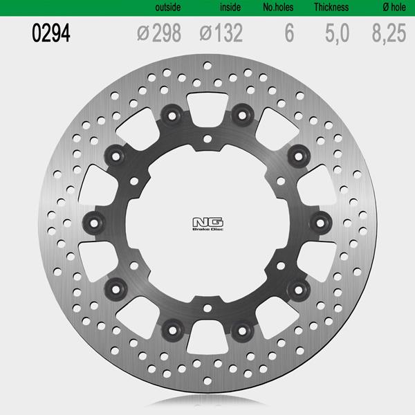 Bremsscheibe NG294 passend für Yamaha