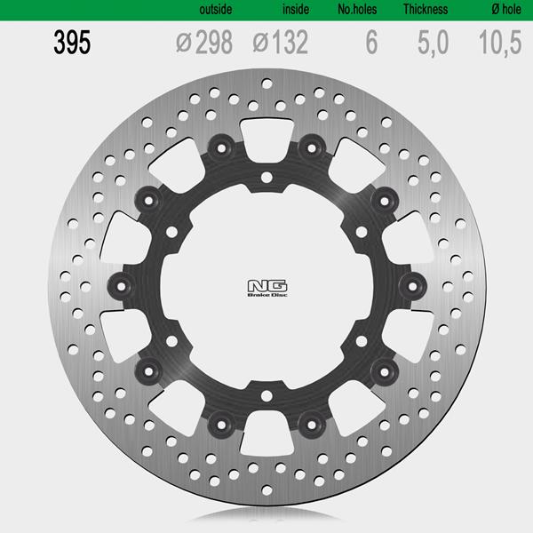 Bremsscheibe NG395 passend für Yamaha