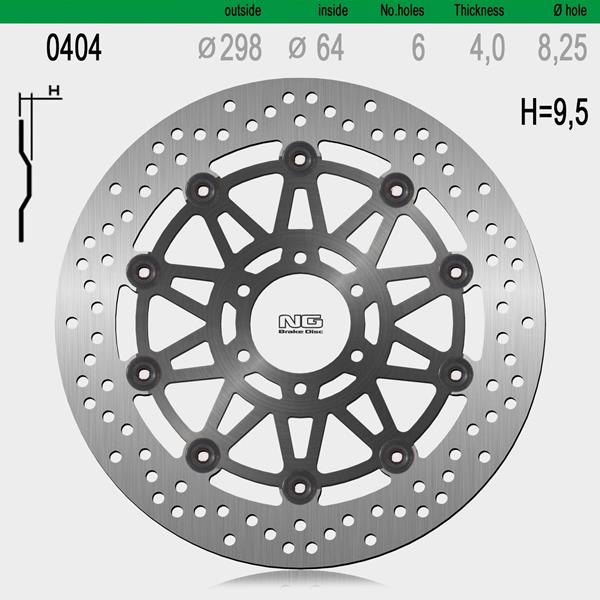 Bremsscheibe NG404