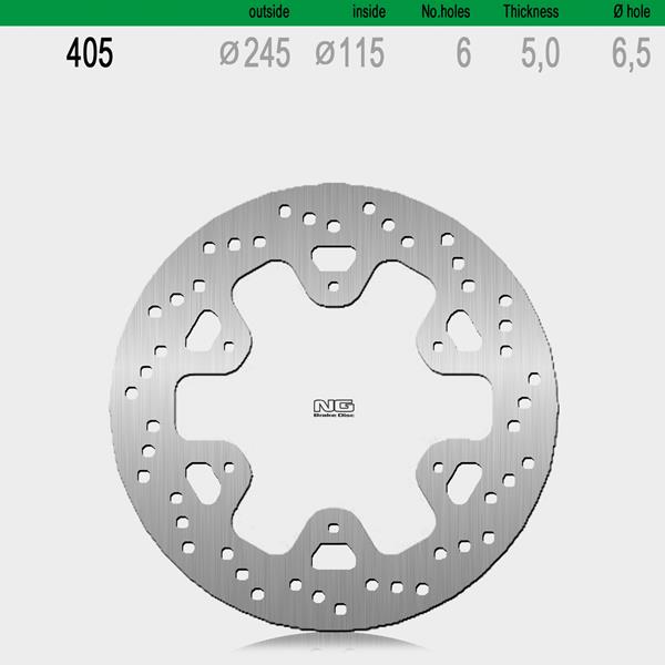 Bremsscheibe NG405 passend für Yamaha