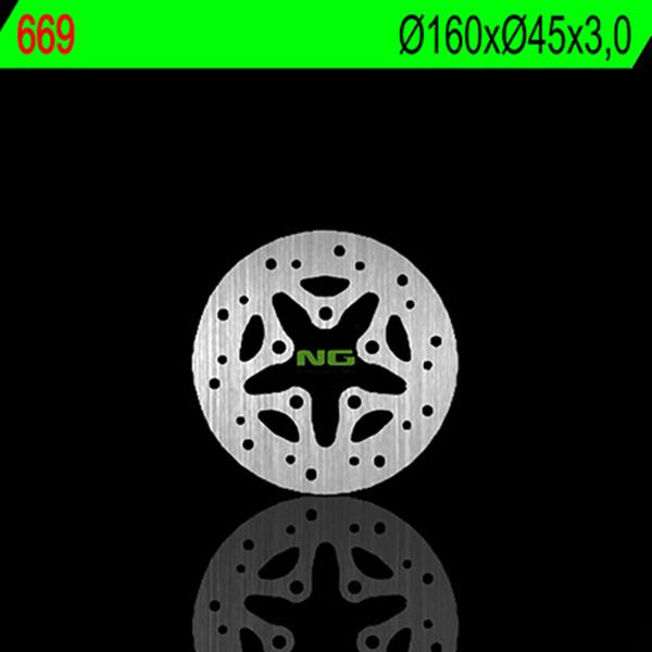 Bremsscheibe NG669 passend für HM