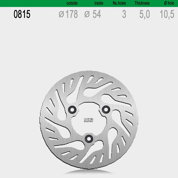 Bremsscheibe NG815 passend für GasGas