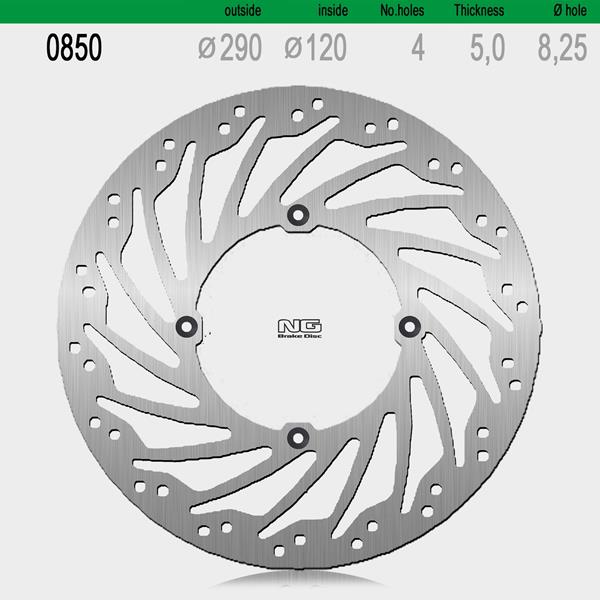 Bremsscheibe NG850 passend für Husqvarna