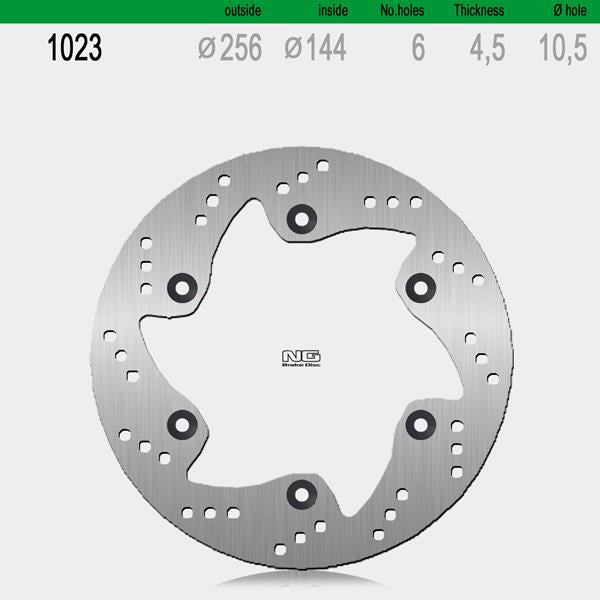 Bremsscheibe NG1023 passend für Honda