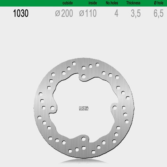 Bremsscheibe NG1030 passend für KTM