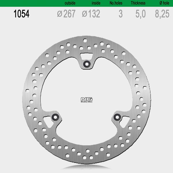 Bremsscheibe NG1054 passend für Yamaha
