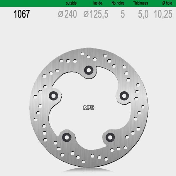 Bremsscheibe NG1069 passend für Kymco